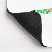 Scottish Highland Dancer Green Mousepad (Ecke)
