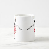 Scottish Highland Dancer Red and Black Kaffeetasse (Mittel)