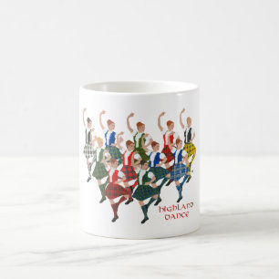 Scottish Highland Dancers Kaffeetasse