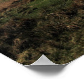 Scottish Highland Landscape Print Poster (Ecke)