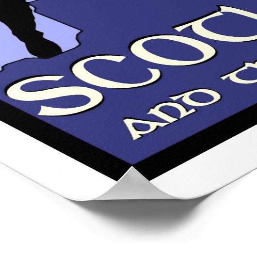 Scottish Highland Poster (Ecke)