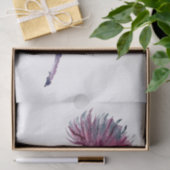 Scottish Highland Thistle Watercolor Seidenpapier (Geschenk)