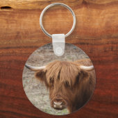 Scottish Highlander Schlüsselanhänger (Vorderseite)