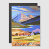 Scottish Highlands 2 Holiday Card Magnetkarte (Vorne/Hinten)