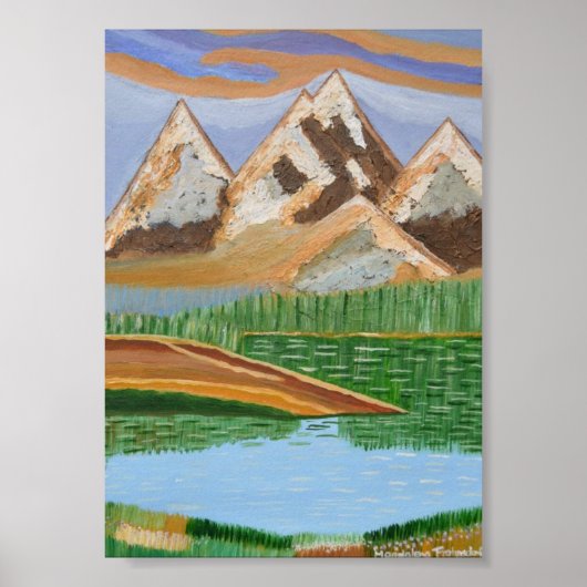 Scottish Highlands 3 Poster (Vorne)