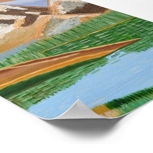 Scottish Highlands 3 Poster (Ecke)