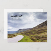 Scottish Highlands Aberdeenshire Postkarte (Vorne/Hinten)
