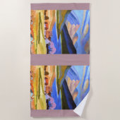 Scottish Highlands beach towel  Strandtuch (Vorderseite)