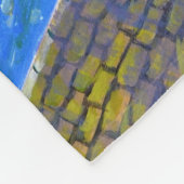 Scottish Highlands Fleece Blanket (Ecke)