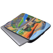 Scottish Highlands  Laptopschutzhülle (Vorne Knopf)