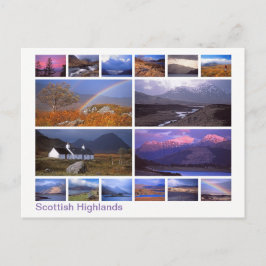 Scottish Highlands Multi-Image Postkarte
