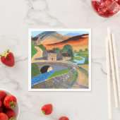 Scottish Highlands Napkins Serviette (Beispiel)