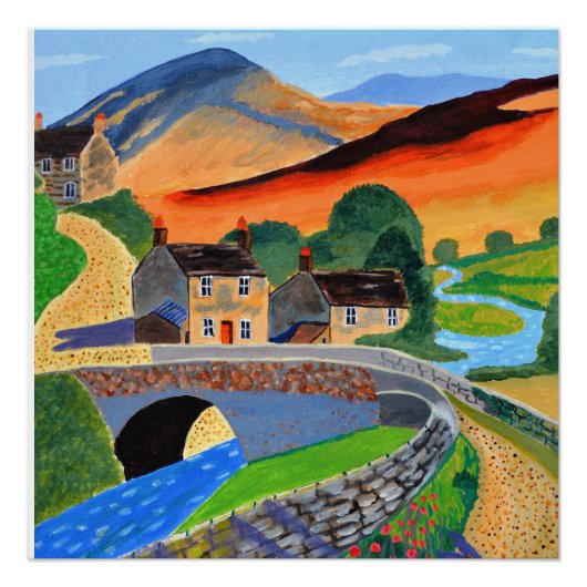 Scottish Highlands Paper Poster (Vorderseite)