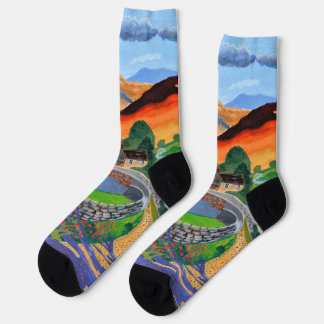 Scottish Highlands socks  Socken
