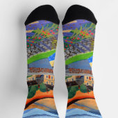 Scottish Highlands socks Socken (Oben)
