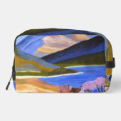 Scottish Highlands Toiletasche Waschbeutel (Rückseite)