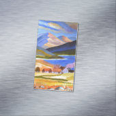Scottish Highlands Visitenkartenmagnet (Beispiel)