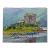 Scottish highlights round trip through Scotland Kalender (Titelbild)