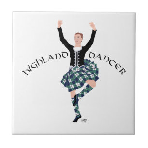 Scottish Higland Dancer - Fling Fliese