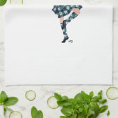Scottish Higland Dancer - Fling Handtuch (Gefaltet)