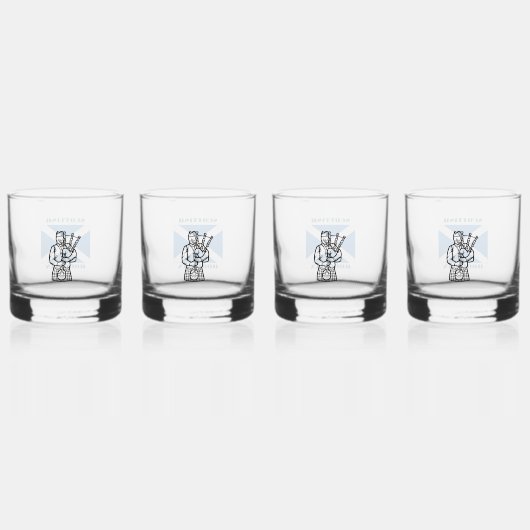 Scottish Hooligan Whiskey Glass Set Whiskyglas (Vorderseite)