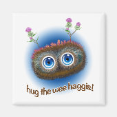 Scottish 'Hoots Toots Haggis' Magnet (Vorne)