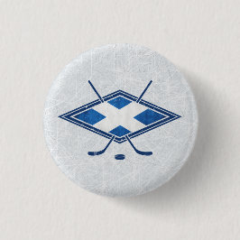 Scottish Ice Hockey Abzeichen Hockey Button