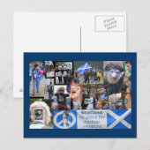 Scottish Independence März Postcard Postkarte (Vorne/Hinten)