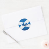 Scottish Independence - Salreifen Yes Sticker (Umschlag)
