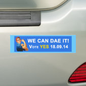 Scottish Indy können wir Dae es Autoaufkleber (Auf Auto)