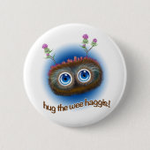 Scottish 'johlt Toots Haggis Button (Vorderseite)