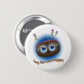Scottish 'johlt Toots Haggis Button (Vorne & Hinten)