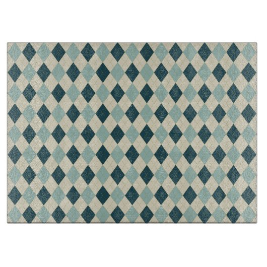 Scottish Kariert Cutting Board Schneidebrett (Vorderseite)