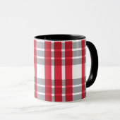 Scottish Kariert Red Tasse (VorderseiteRechts)