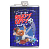 Scottish Keepy Uppy Champion Flachmann (Vorderseite)