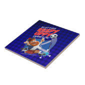 Scottish Keepy Uppy Champion Fliese (Seite)