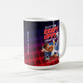 Scottish Keepy Uppy Champion! Kaffeetasse (VorderseiteRechts)