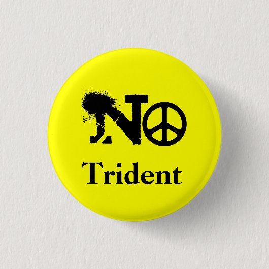 Scottish kein Trident-Knopf-Abzeichen Button (Vorderseite)