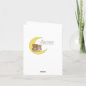 Scottish Kilt Bride & Groom Dankbarkeit Karte (Rückseite)