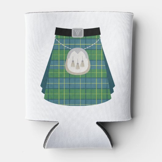 Scottish Kilt Dosenkühler (Vorderseite)