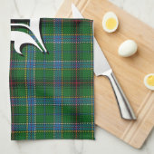 Scottish Kitchen Clan Duncan Tartan Handtuch (Viertel Falte)