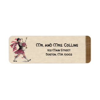 Scottish Lady Labels