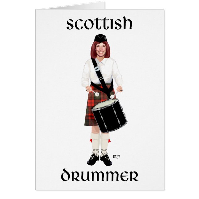Scottish Lassie - Tenor Drum (Vorne)