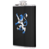 Scottish Lion In St. Andrews Farben Flachmann (Links)