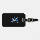 Scottish Lion in St. Andrews Farben Gepäckanhänger (Vorderseite horizontal)