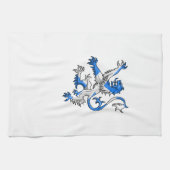 Scottish Lion in St. Andrews Farben Geschirrtuch (Horizontal)