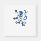 Scottish Lion In St. Andrews Farben Magnet (Vorne)