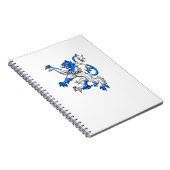 Scottish Lion In St. Andrews Farben Notizblock (Rechte Seite)