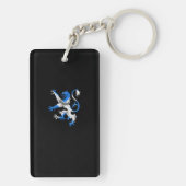 Scottish Lion In St. Andrews Farben Schlüsselanhänger (Rückseite)