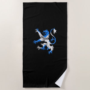 Scottish Lion in St. Andrews Farben Strandtuch